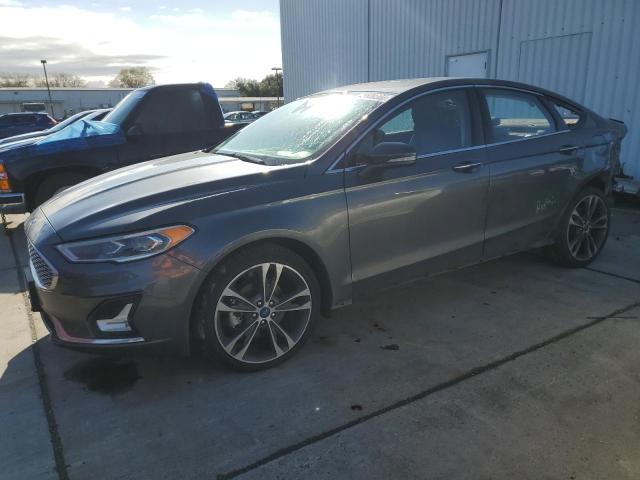 FORD FUSION TIT 2019 with VIN 3FA6P0D96KR184528 - Photo from auction