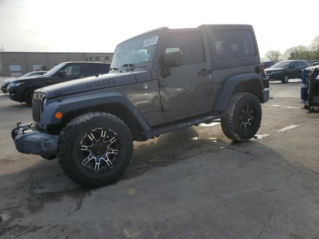 JEEP WRANGLER S 2017 with VIN 1C4AJWAG6HL583085 - Photo from auction