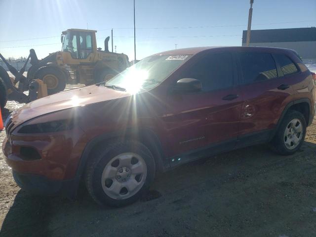 Photo 1 from auction – 2014 JEEP CHEROKEE S with VIN 1C4PJLAB1EW322471