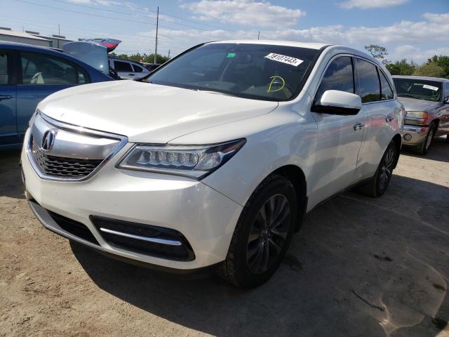 Фото 1 с аукциона – 2014 ACURA MDX TECHNO с VIN 5FRYD3H49EB018052