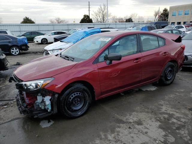 SUBARU IMPREZA 2019 with VIN 4S3GKAA65K1602228 - Photo from auction