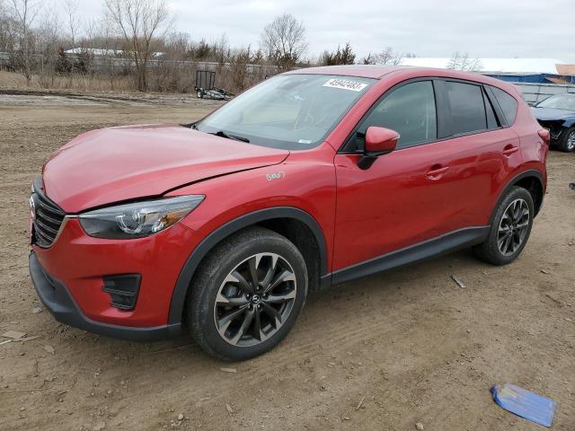 MAZDA CX-5 GT 2016 with VIN JM3KE4DYXG0622687 - Photo from auction