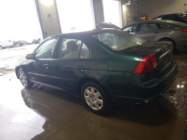 Photo 2 from auction – 2002 HONDA CIVIC EX with VIN 1HGES268X2L031526