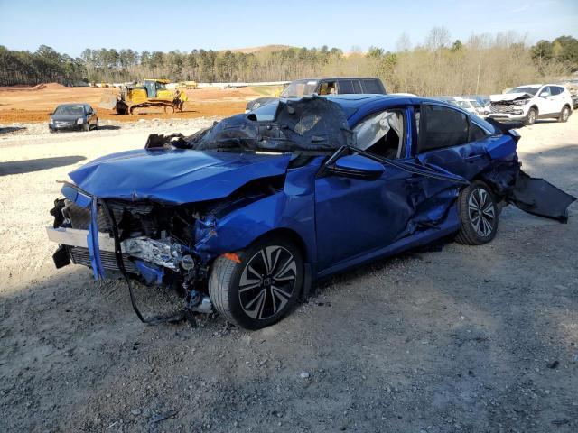 HONDA CIVIC EX 2018 with VIN JHMFC1F39JX004581 - Photo from auction