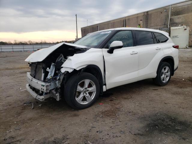 Photo 1 from auction – 2021 TOYOTA HIGHLANDER with VIN 5TDBZRBH8MS104695