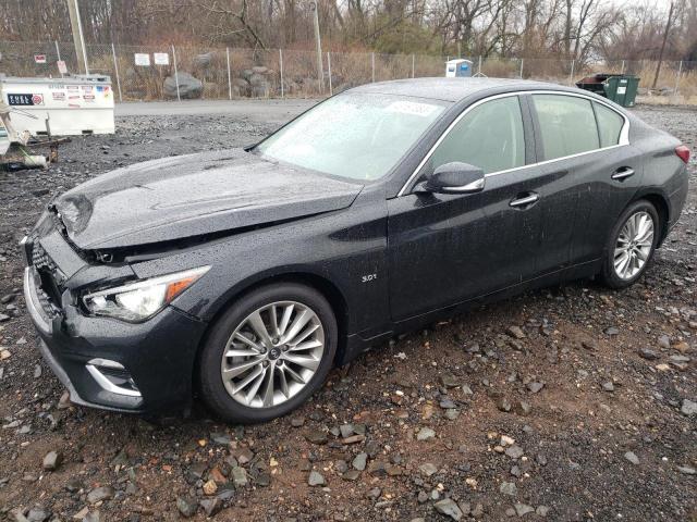 INFINITI Q50 LUXE 2018 with VIN JN1EV7AR5JM435543 - Photo from auction