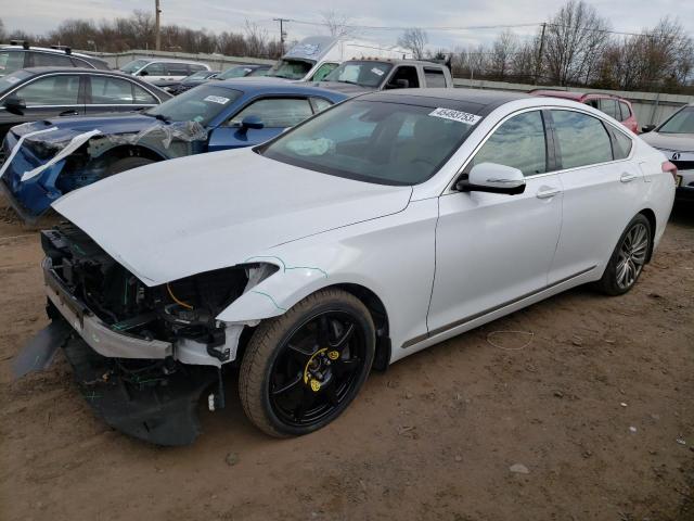 GENESIS G80 ULTIMA 2018 with VIN KMHGN4JF6JU250763 - Photo from auction