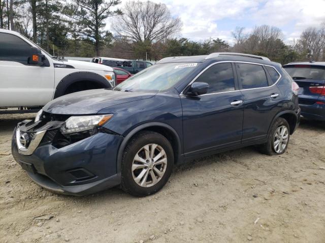 NISSAN ROGUE S 2016 with VIN KNMAT2MV0GP696101 - Photo from auction