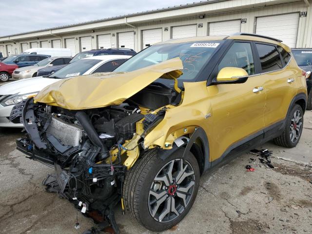 KIA SELTOS SX 2023 with VIN KNDETCA20P7412516 - Photo from auction