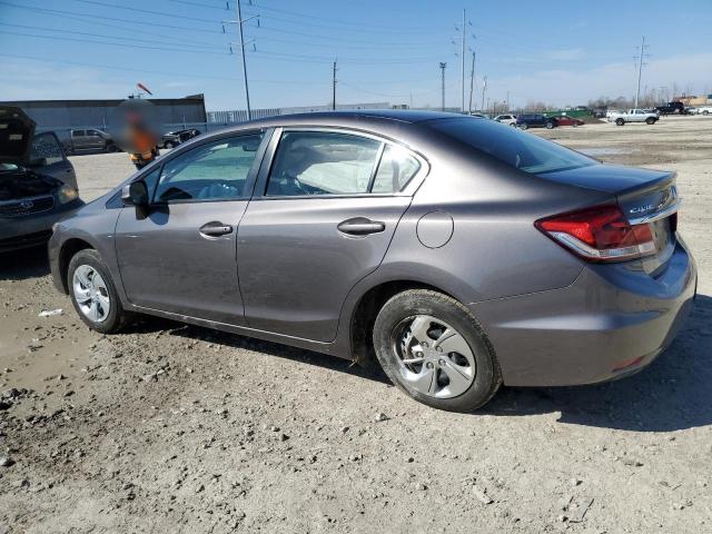 Photo 2 from auction – 2013 HONDA CIVIC LX with VIN 19XFB2F55DE088611