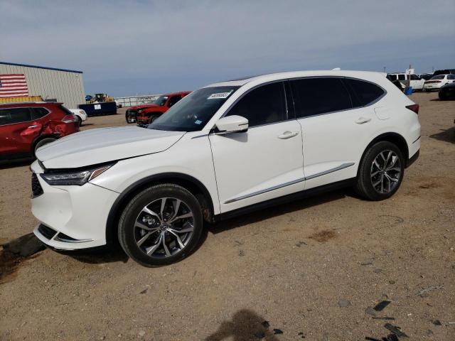 ACURA MDX TECHNO 2022 with VIN 5J8YE1H45NL038378 - Photo from auction