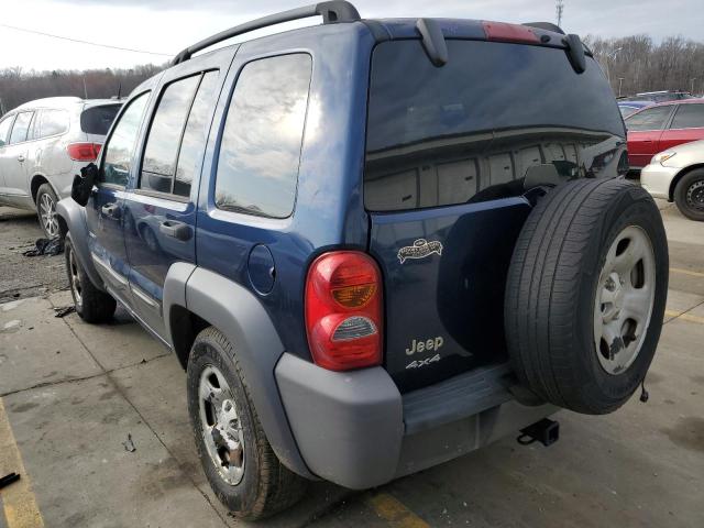 Photo 2 from auction – 2004 JEEP LIBERTY SP with VIN 1J4GL48K14W222708