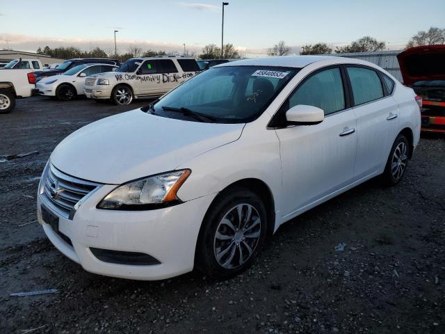 NISSAN SENTRA S 2015 with VIN 3N1AB7AP0FY313358 - Photo from auction