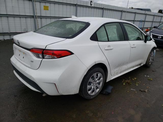 Photo 3 from auction – 2021 TOYOTA COROLLA LE with VIN JTDEPMAE8MJ142809