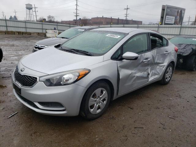 KIA FORTE LX 2015 with VIN KNAFK4A60F5346623 - Photo from auction