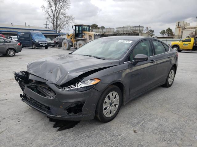 FORD FUSION S 2020 with VIN 3FA6P0G76LR255397 - Photo from auction