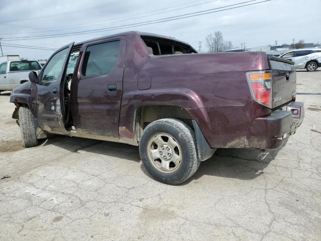 Photo 2 from auction – 2007 HONDA RIDGELINE with VIN 2HJYK16257H536097