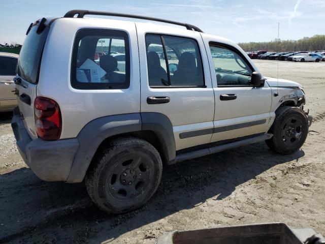 Photo 3 from auction – 2007 JEEP LIBERTY SP with VIN 1J4GL48K97W500498