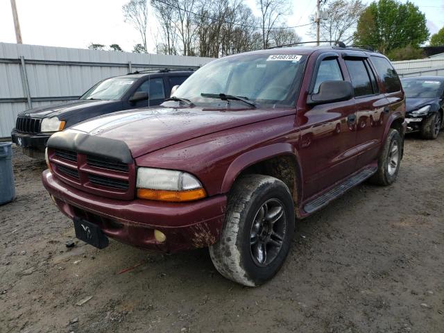 DODGE DURANGO R/ 2003 with VIN 1D4HS78Z43F539802 - Photo from auction