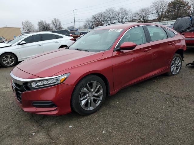 Photo 1 from auction – 2018 HONDA ACCORD with VIN 1HGCV1F11JA028231