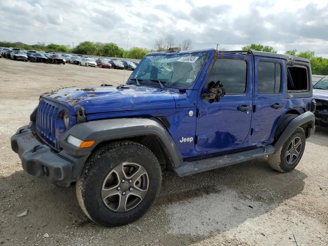 JEEP WRANGLER U 2018 with VIN 1C4HJXDN3JW215238 - Photo from auction