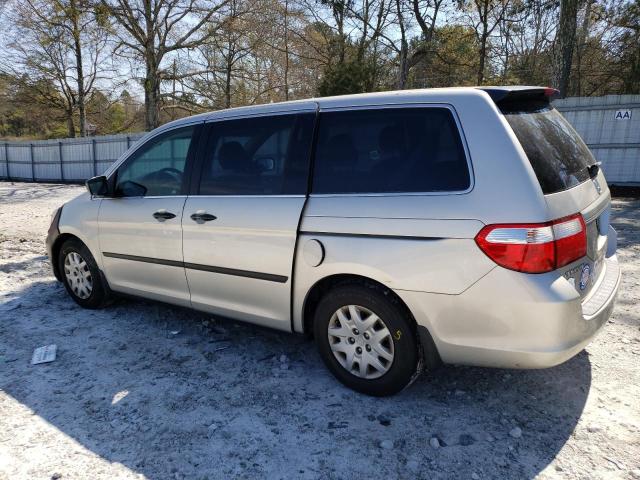Photo 2 from auction – 2006 HONDA ODYSSEY LX with VIN 5FNRL38256B062591