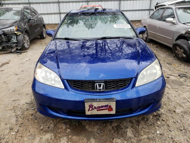 Photo 5 from auction – 2005 HONDA CIVIC COUP with VIN 1HGEM22985L060133