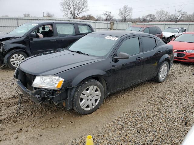 DODGE AVENGER SE 2013 with VIN 1C3CDZAG6DN755989 - Photo from auction