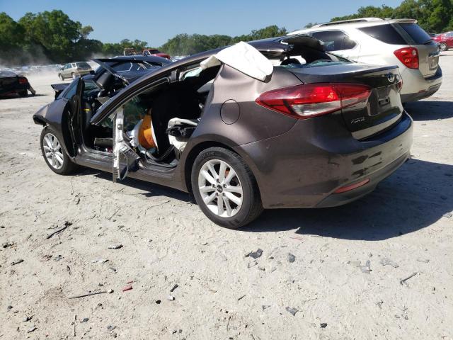 Photo 2 from auction – 2017 KIA FORTE LX with VIN 3KPFL4A76HE015402