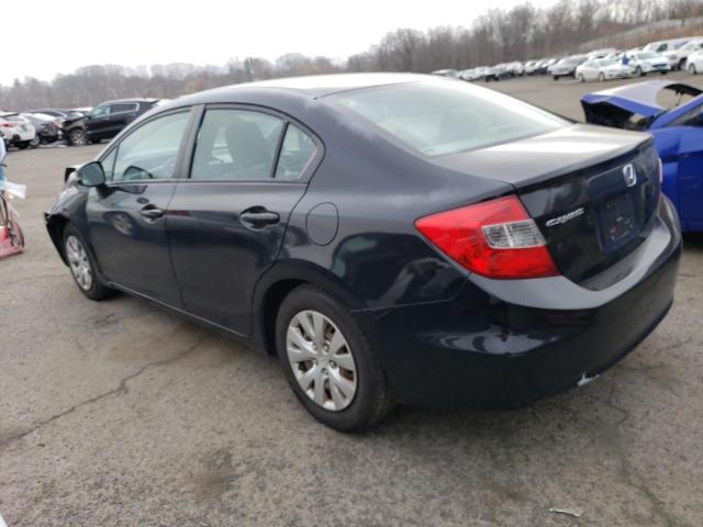 Photo 2 from auction – 2012 HONDA CIVIC LX with VIN 2HGFB2F59CH566968