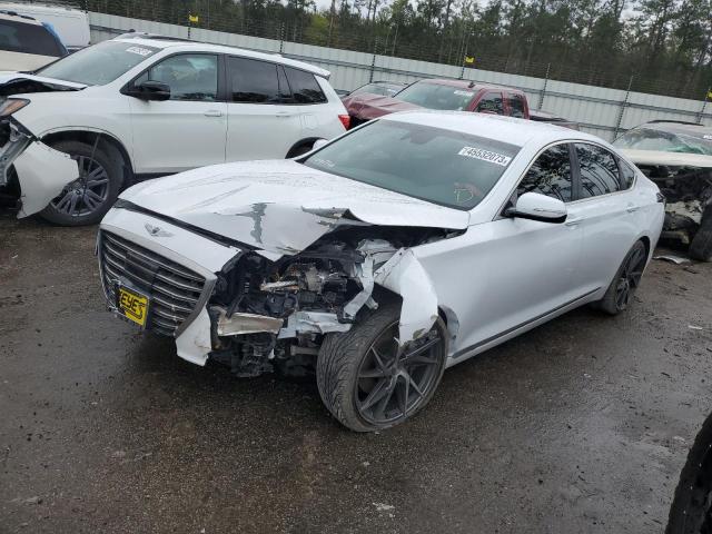 GENESIS G80 BASE 2018 with VIN KMHGN4JE9JU225380 - Photo from auction