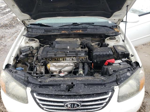 Photo 11 from auction – 2009 KIA SPECTRA EX with VIN KNAFE222995589410