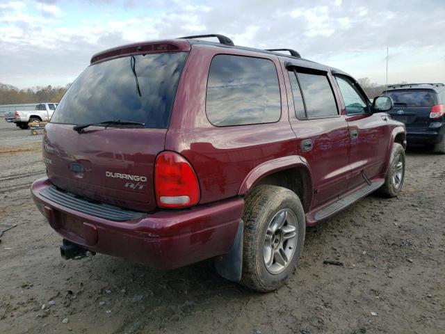 Photo 3 from auction – 2003 DODGE DURANGO R/ with VIN 1D4HS78Z43F539802