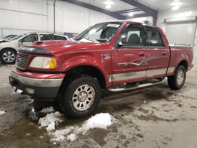 FORD F150 SUPER 2001 with VIN 1FTRW08L31KE59842 - Photo from auction