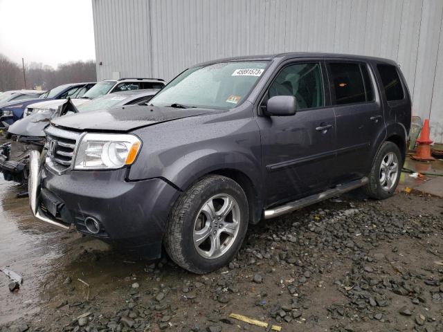 HONDA PILOT EXL 2015 with VIN 5FNYF4H59FB012232 - Photo from auction
