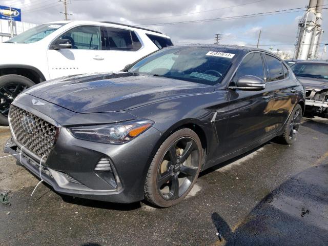 GENESIS G70 PRESTI 2019 with VIN KMTG44LA2KU037529 - Photo from auction