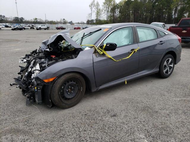 Photo 1 from auction – 2019 HONDA CIVIC LX with VIN 2HGFC2F6XKH589986