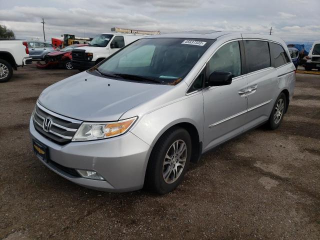 HONDA ODYSSEY EX 2011 with VIN 5FNRL5H60BB031984 - Photo from auction