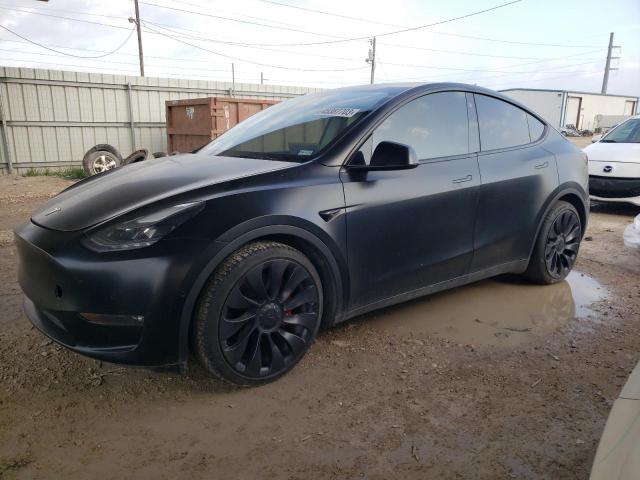 TESLA MODEL Y 2021 with VIN 5YJYGDEF8MF251925 - Photo from auction