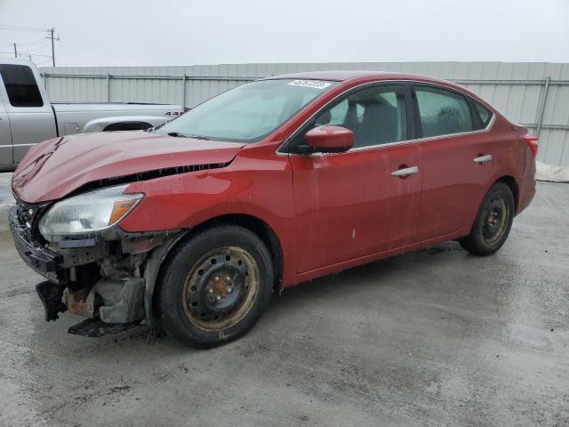 NISSAN SENTRA S 2016 with VIN 3N1AB7AP1GL646229 - Photo from auction
