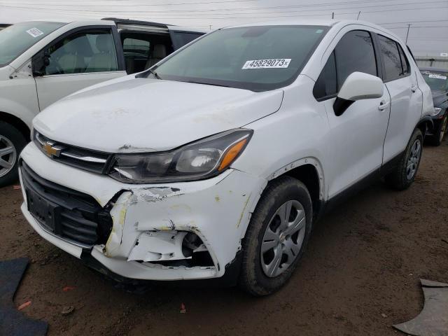 CHEVROLET TRAX LS 2017 with VIN 3GNCJKSB7HL282020 - Photo from auction