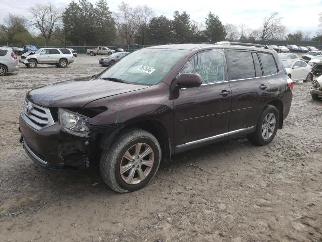 TOYOTA HIGHLANDER 2012 with VIN 5TDBK3EHXCS111398 - Photo from auction