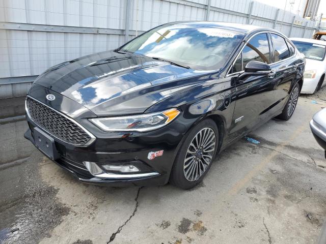 FORD FUSION TIT 2018 with VIN 3FA6P0SU3JR211755 - Photo from auction