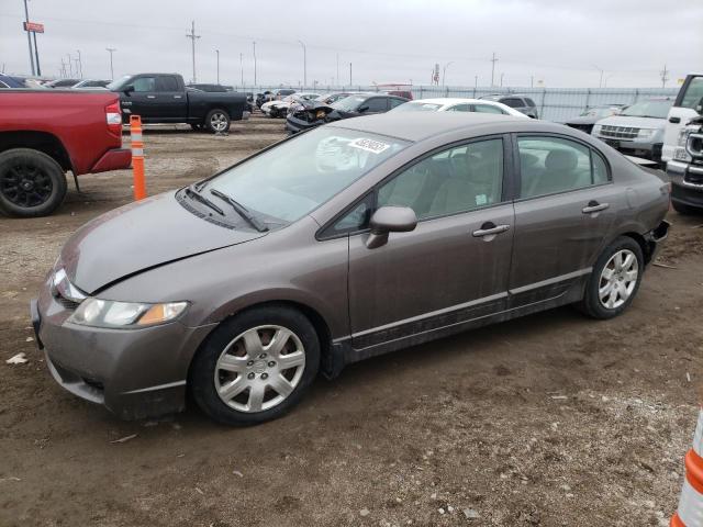 HONDA CIVIC LX 2011 с VIN 19XFA1F50BE018525 - Снимка от търг