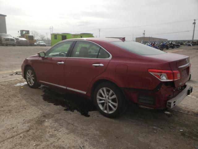 Photo 2 from auction – 2011 LEXUS ES 350 with VIN JTHBK1EG5B2433060