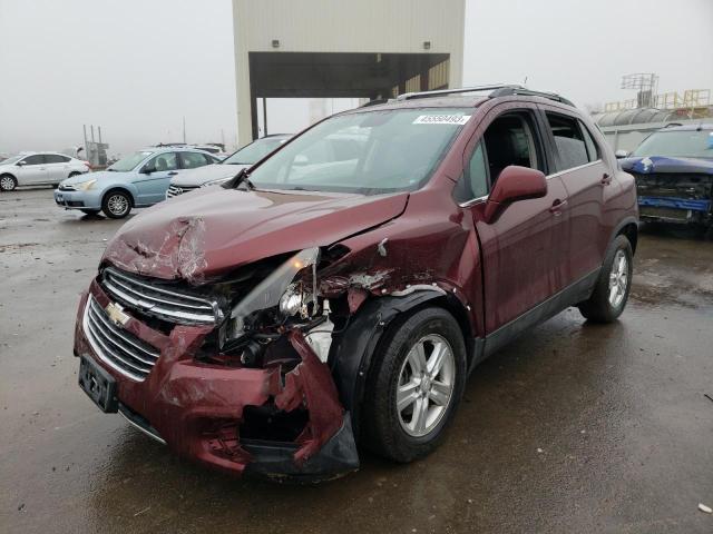 CHEVROLET TRAX 1LT 2016 with VIN 3GNCJLSB5GL269819 - Photo from auction