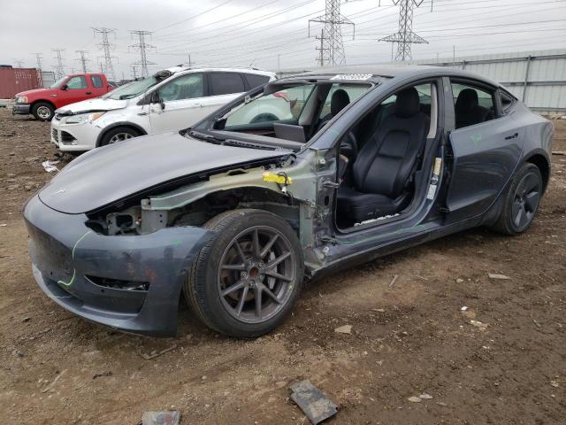 TESLA MODEL 3 2022 with VIN 5YJ3E1EA7NF287058 - Photo from auction