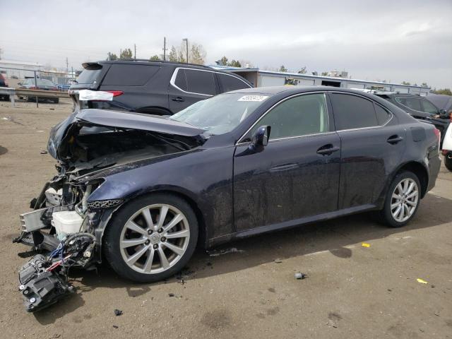 LEXUS IS 250 2007 with VIN JTHCK262X72018112 - Photo from auction