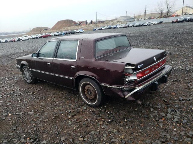 Photo 2 from auction – 1989 DODGE DYNASTY with VIN 1B3BC4639KD622117