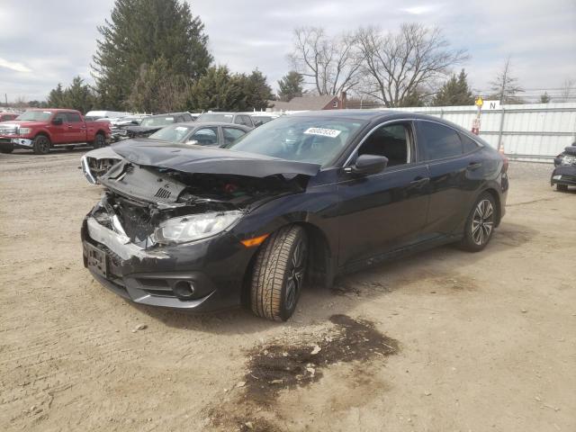 HONDA CIVIC EXL 2017 with VIN 2HGFC1F71HH641419 - Photo from auction